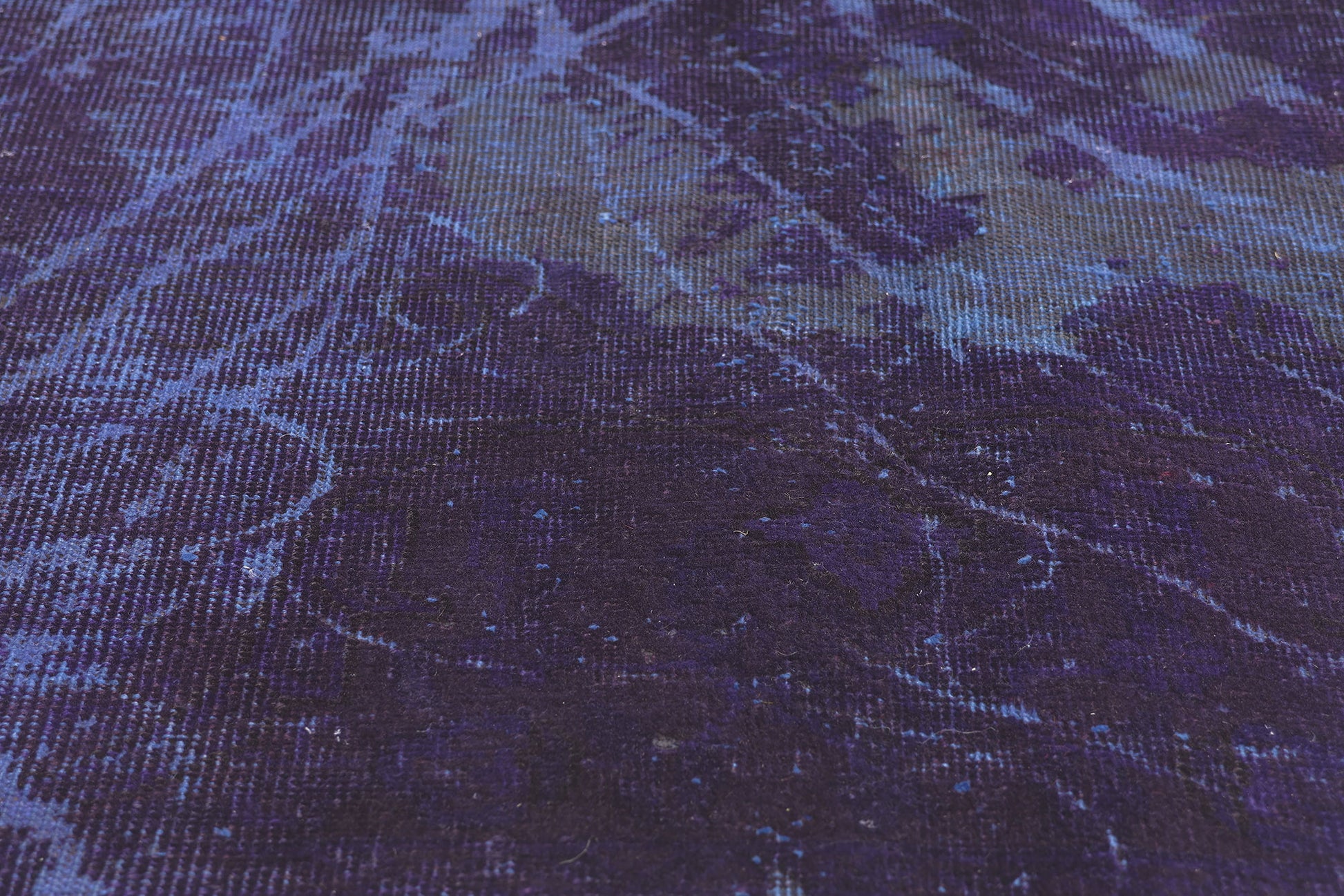 10 x 12 Vintage Turkish Overdyed Rug 60778