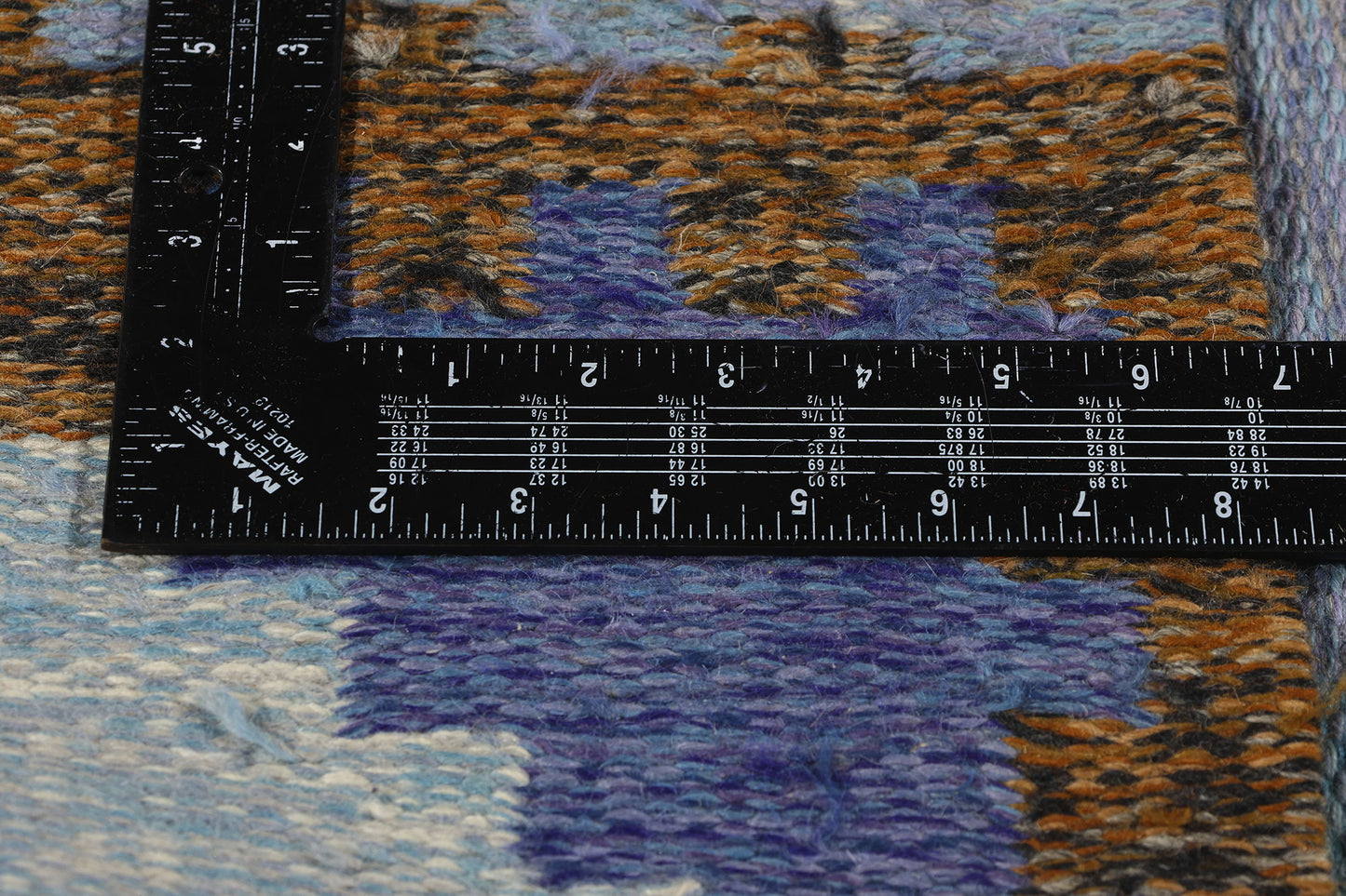 5 x 8 Ragnar Edberg Vintage Blue Swedish Rollakan Rug 78822