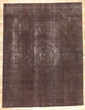 10 x 13 Vintage Turkish Overdyed Rug 60694