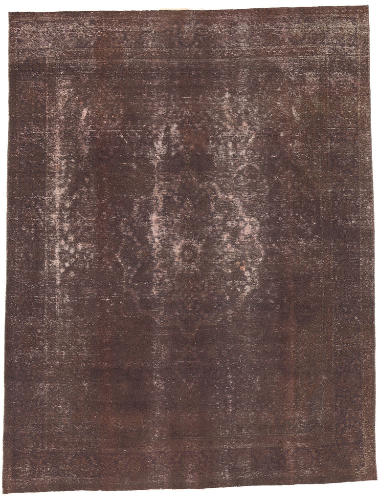 10 x 13 Vintage Turkish Overdyed Rug 60694