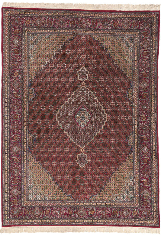 9 x 12 Vintage Chinese Tabriz Rug 74670