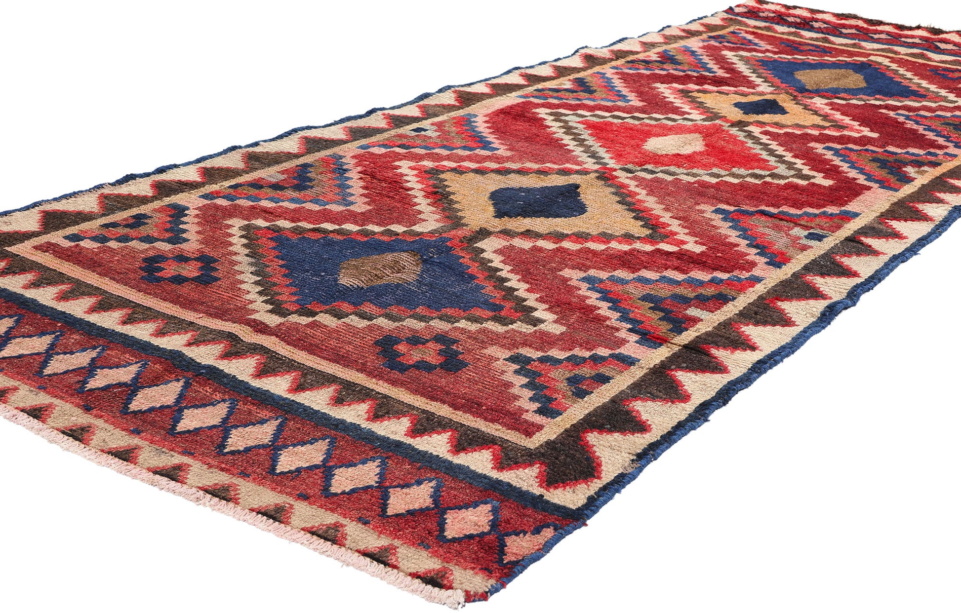 4 x 10 Vintage Persian Lori Rug 78868