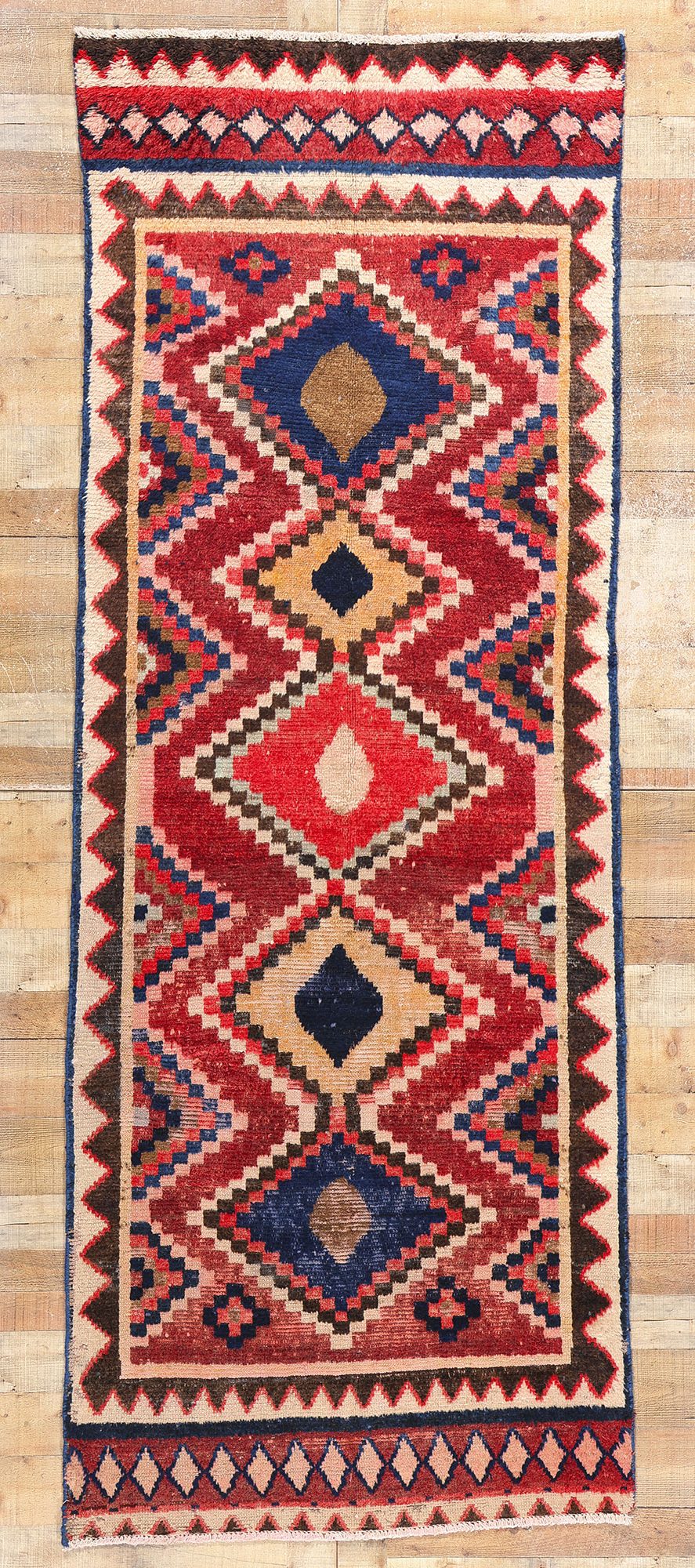 4 x 10 Vintage Persian Lori Rug 78868