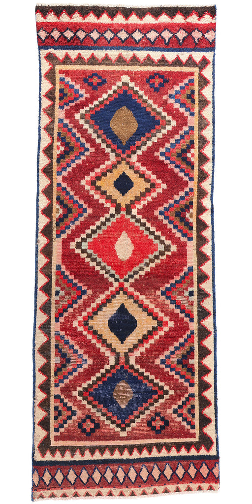 4 x 10 Vintage Persian Lori Rug 78868