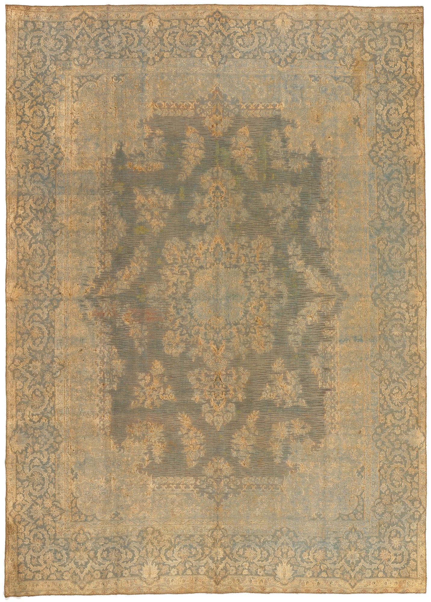 9 x 13 Vintage Turkish Overdyed Rug 60783