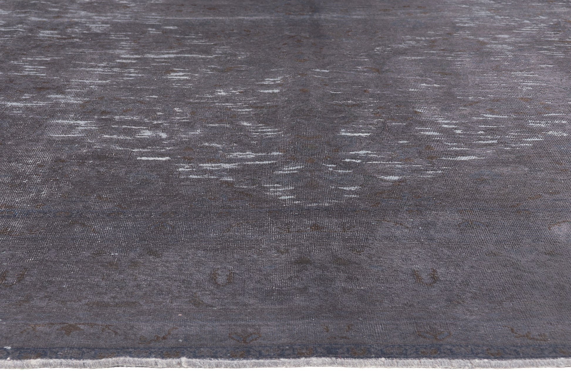 10 x 13 Vintage Turkish Overdyed Rug 60774