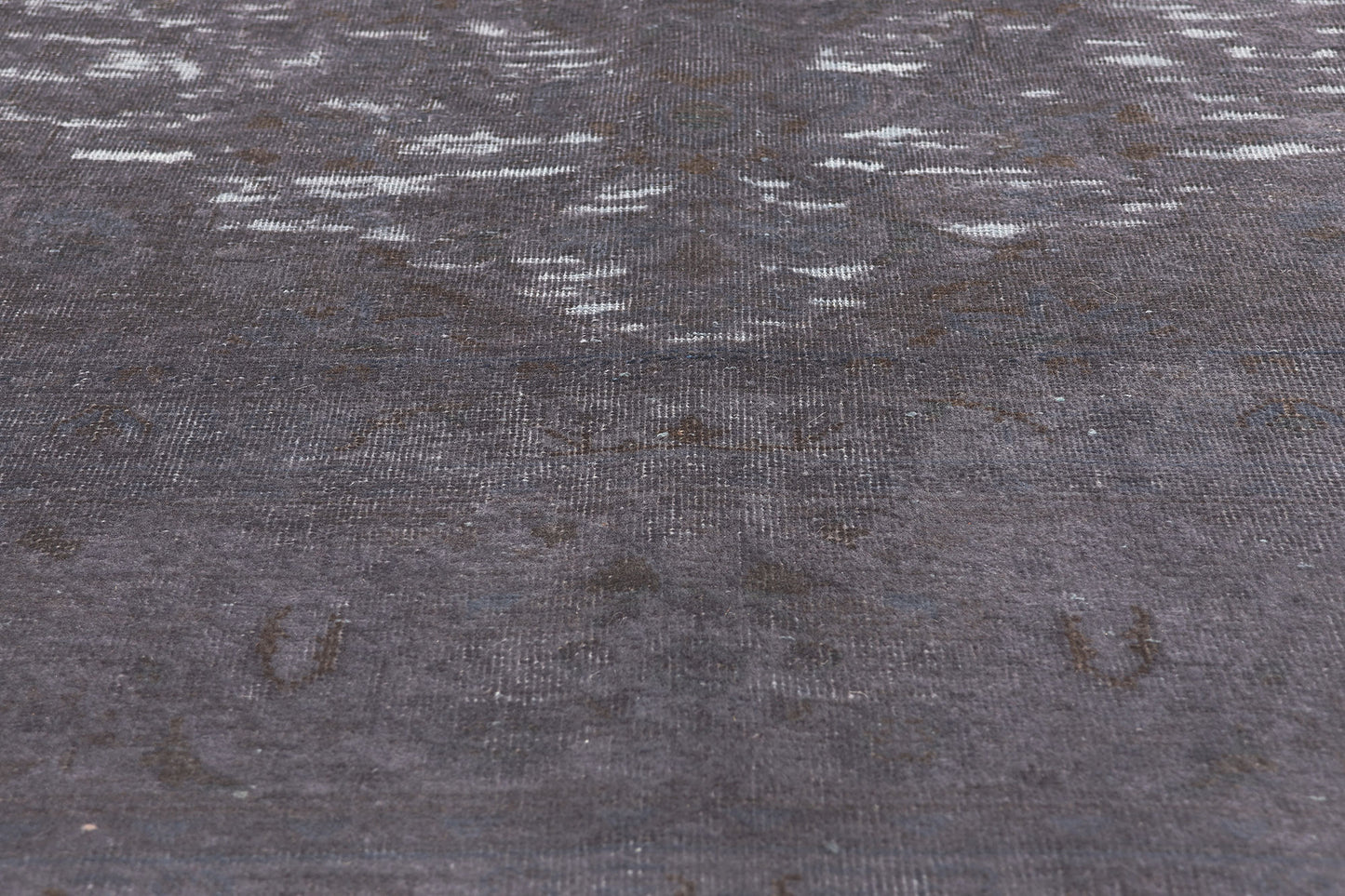 10 x 13 Vintage Turkish Overdyed Rug 60774