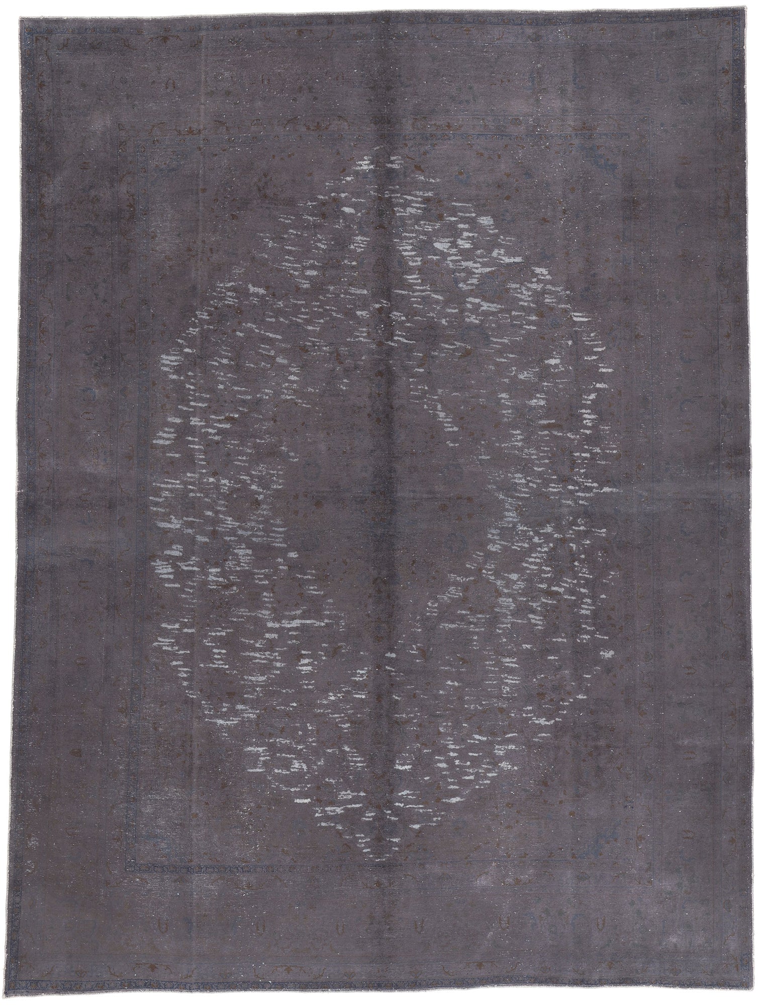 10 x 13 Vintage Turkish Overdyed Rug 60774