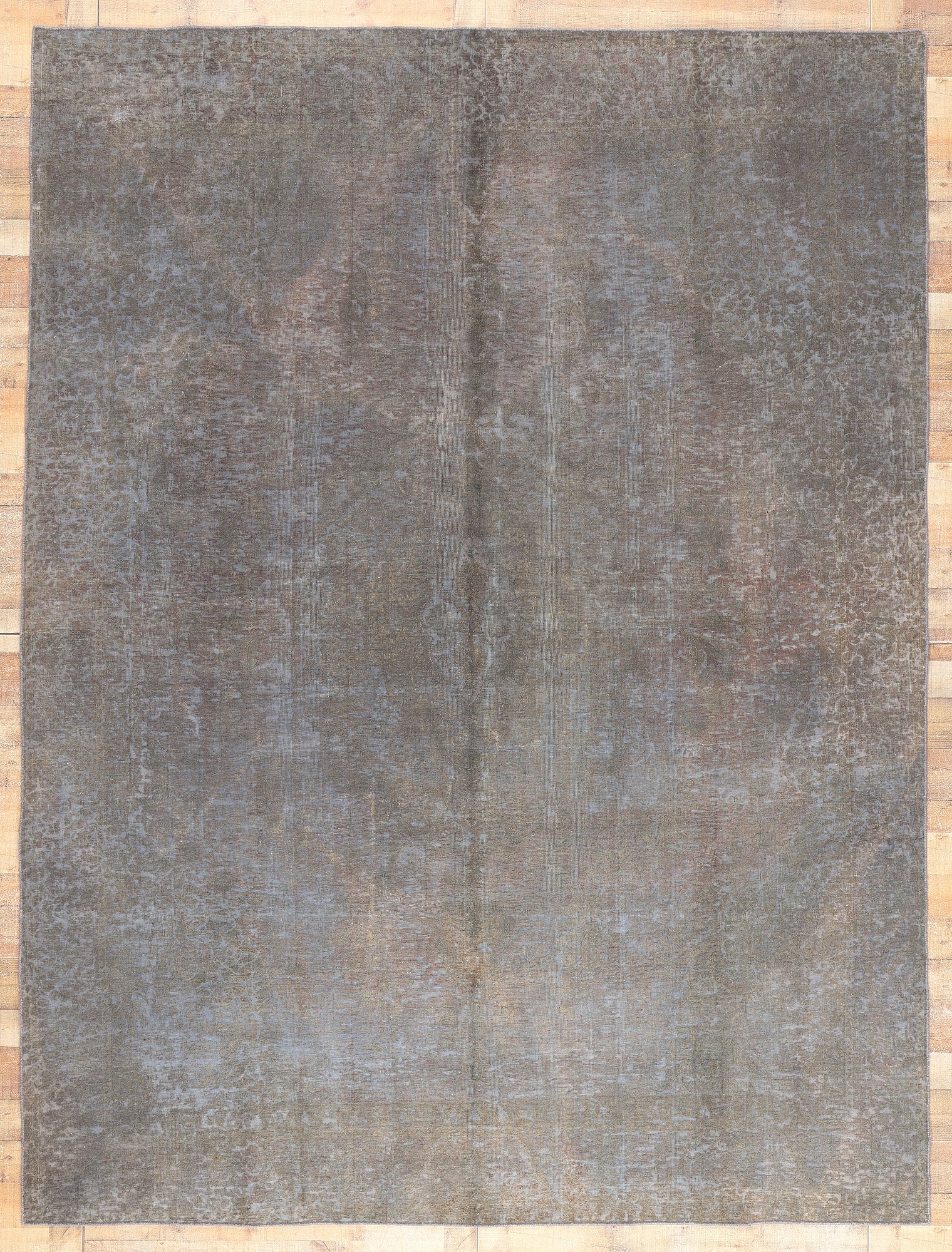 9 x 12 Vintage Turkish Overdyed Rug 60607