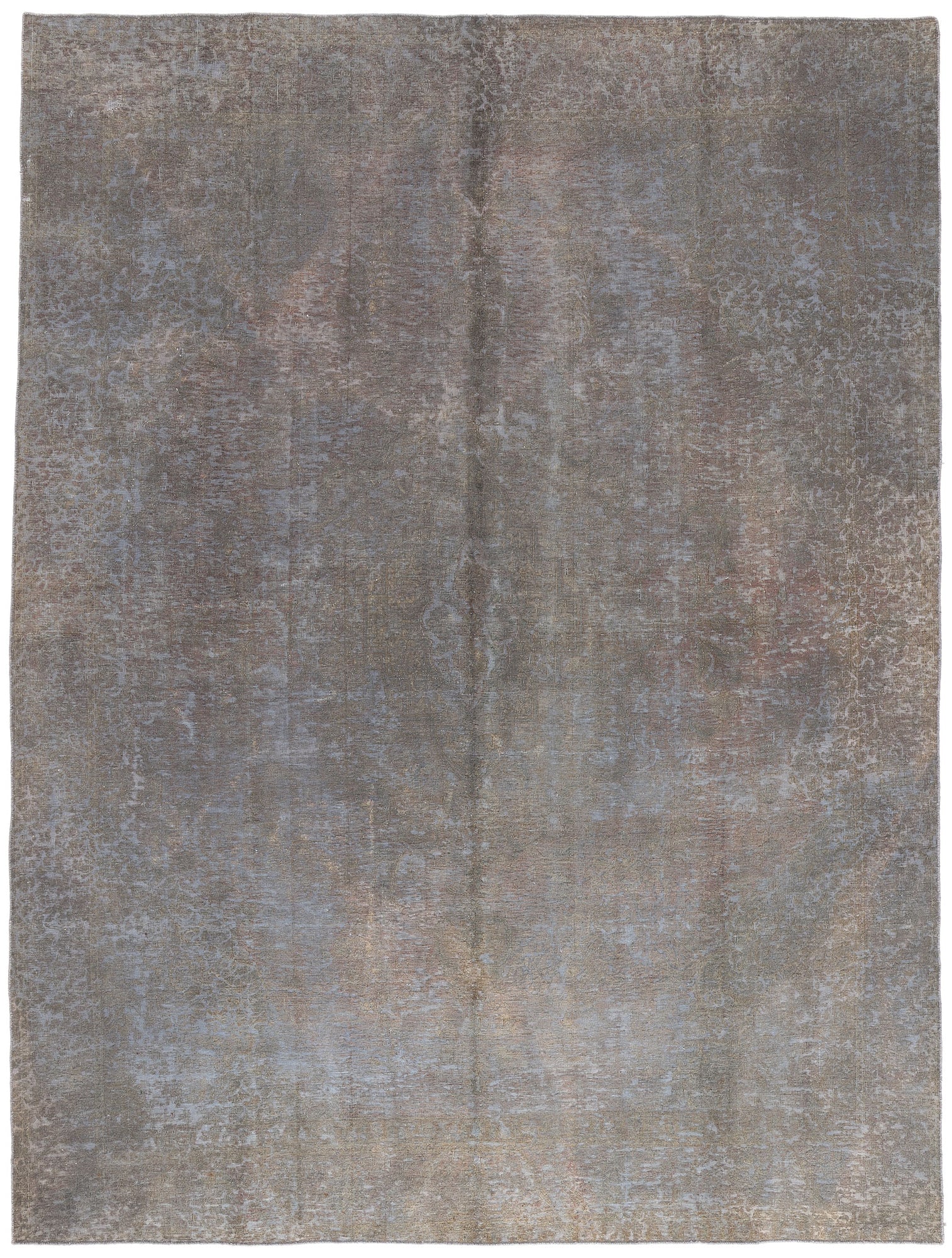 9 x 12 Vintage Turkish Overdyed Rug 60607