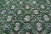 4 x 7 Vintage Green Turkish Sivas Rug 51945