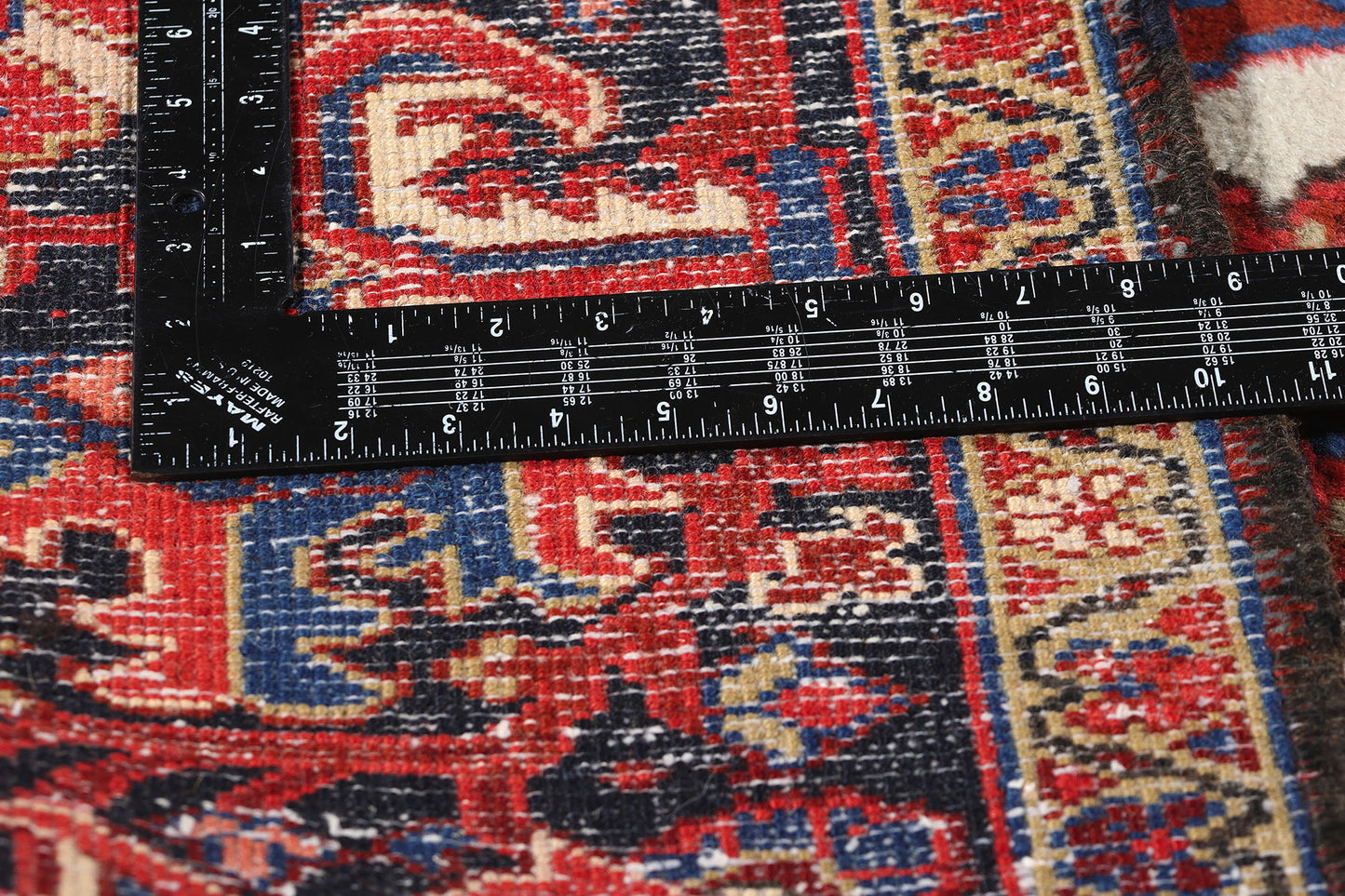 11 x 15 Vintage Persian Heriz Rug 78842