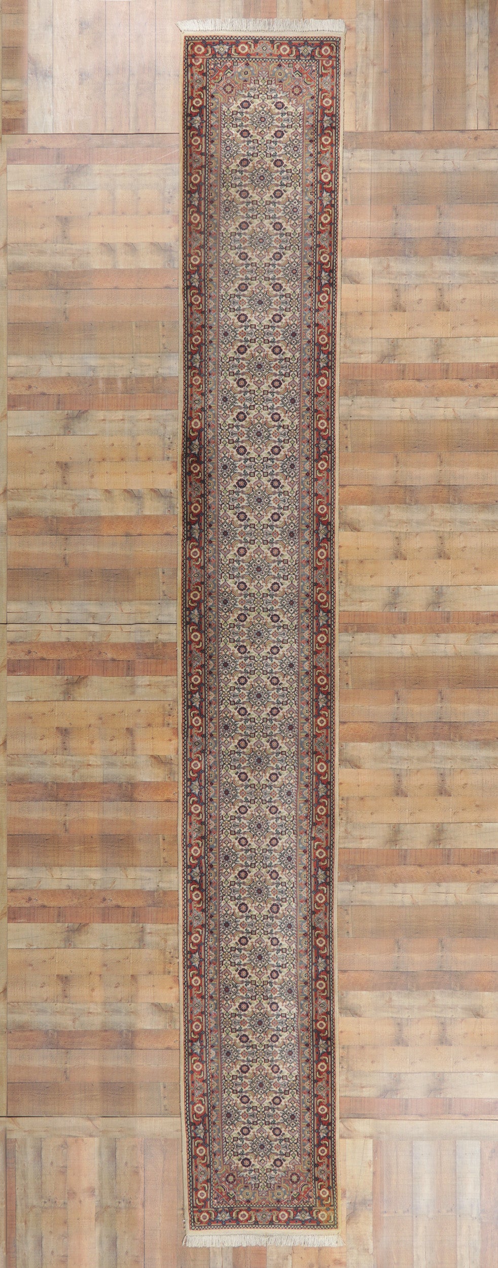 3 x 20 Vintage Indian Bijar Runner 78298