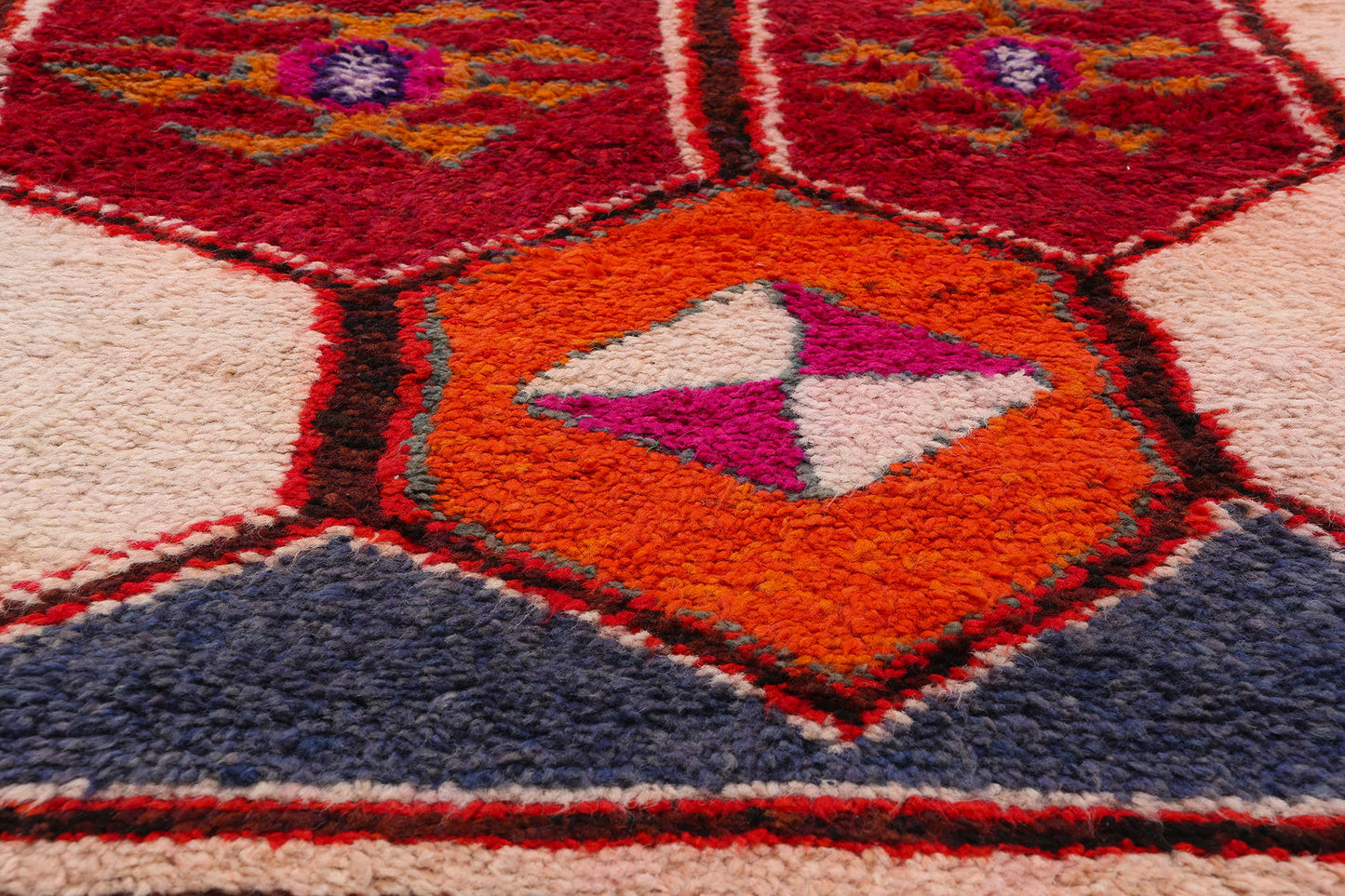 3 x 12 Vintage Kurdish Tribal Rug 53894