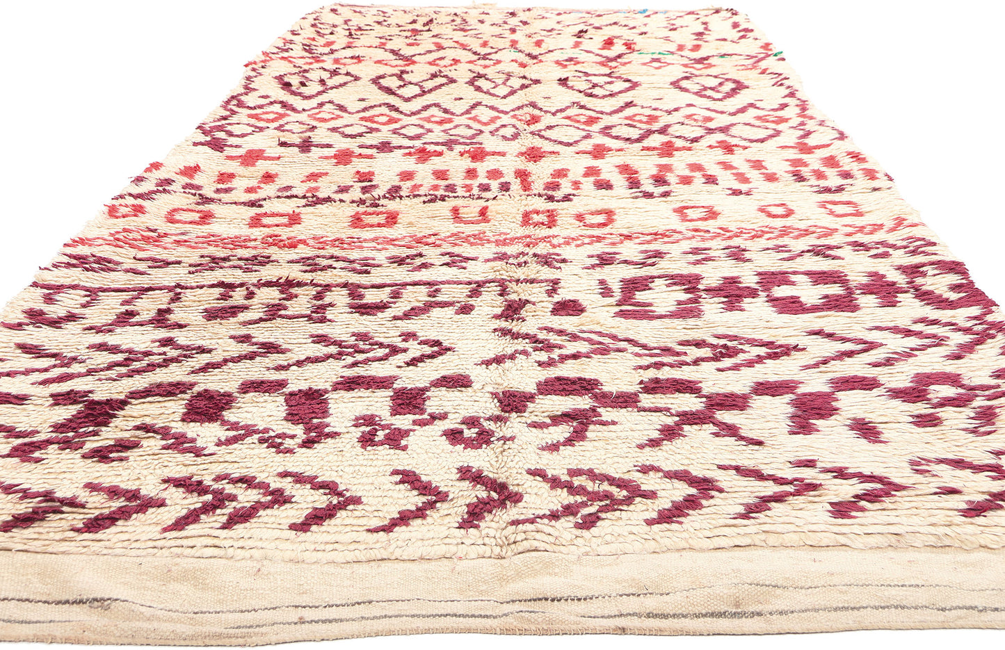 5 x 13 Vintage Moroccan Azilal Rug 20359