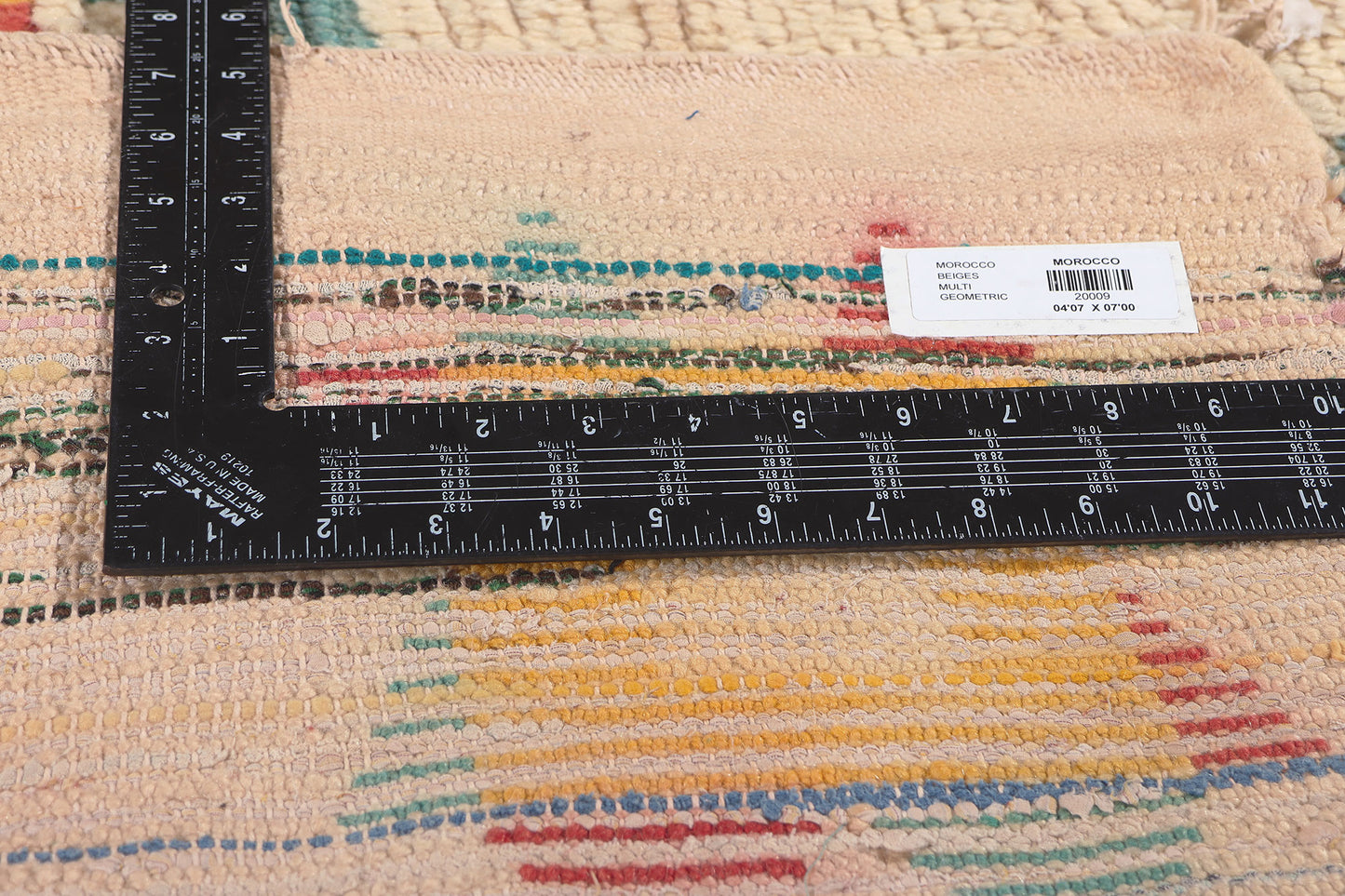5 x 7 Vintage Moroccan Azilal Rug 20009