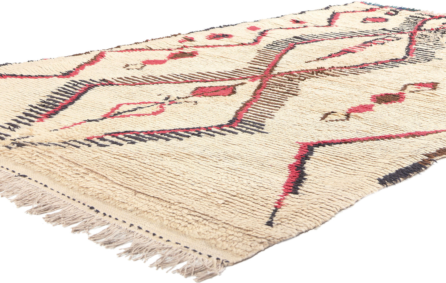 5 x 8 Vintage Moroccan Azilal Rug 20020
