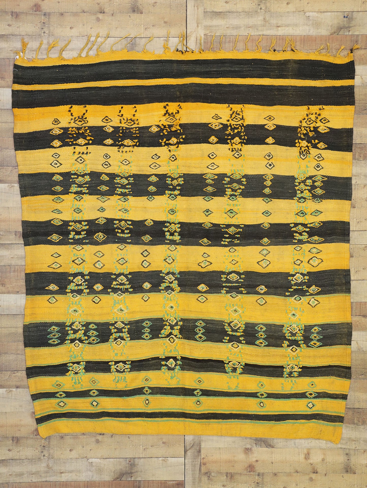 6 x 7 Vintage Moroccan Kilim Rug 20781