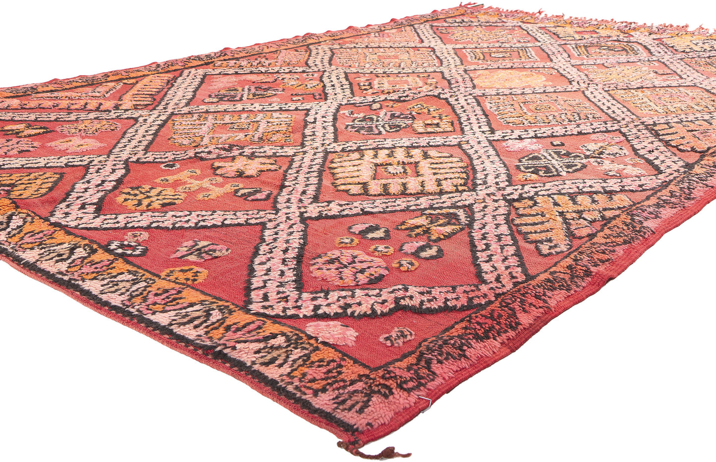 6 x 9 Vintage Taznakht Moroccan Kilim Rug 20369