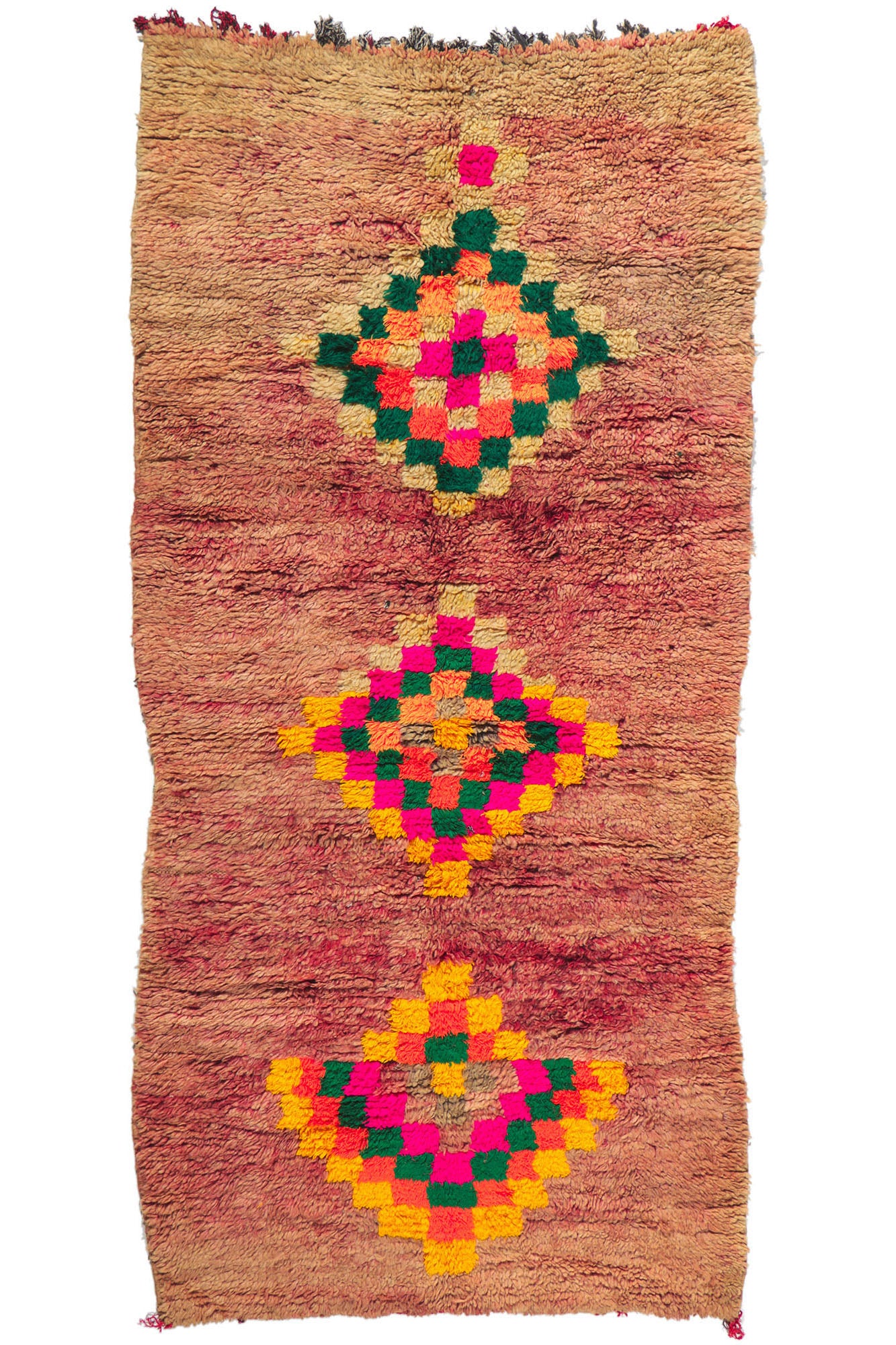 4 x 9 Vintage Moroccan Rug 21439