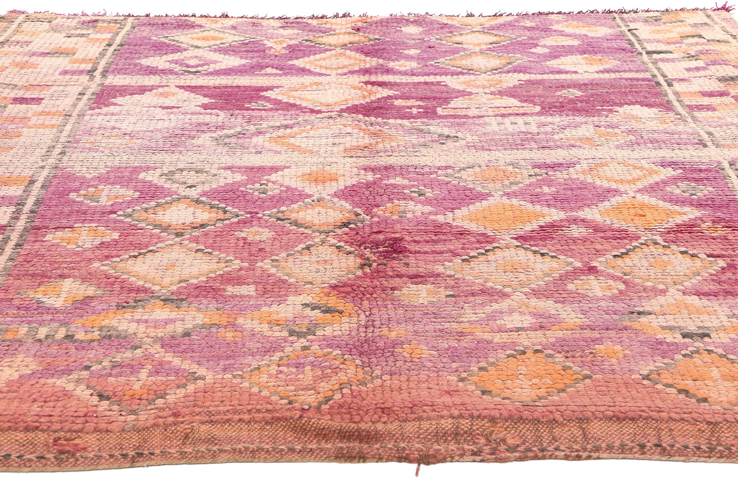 5 x 6 Vintage Boujad Moroccan Rug 20479