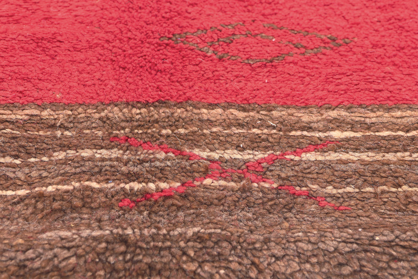 5 x 8 Vintage Striped Moroccan Rug 20396