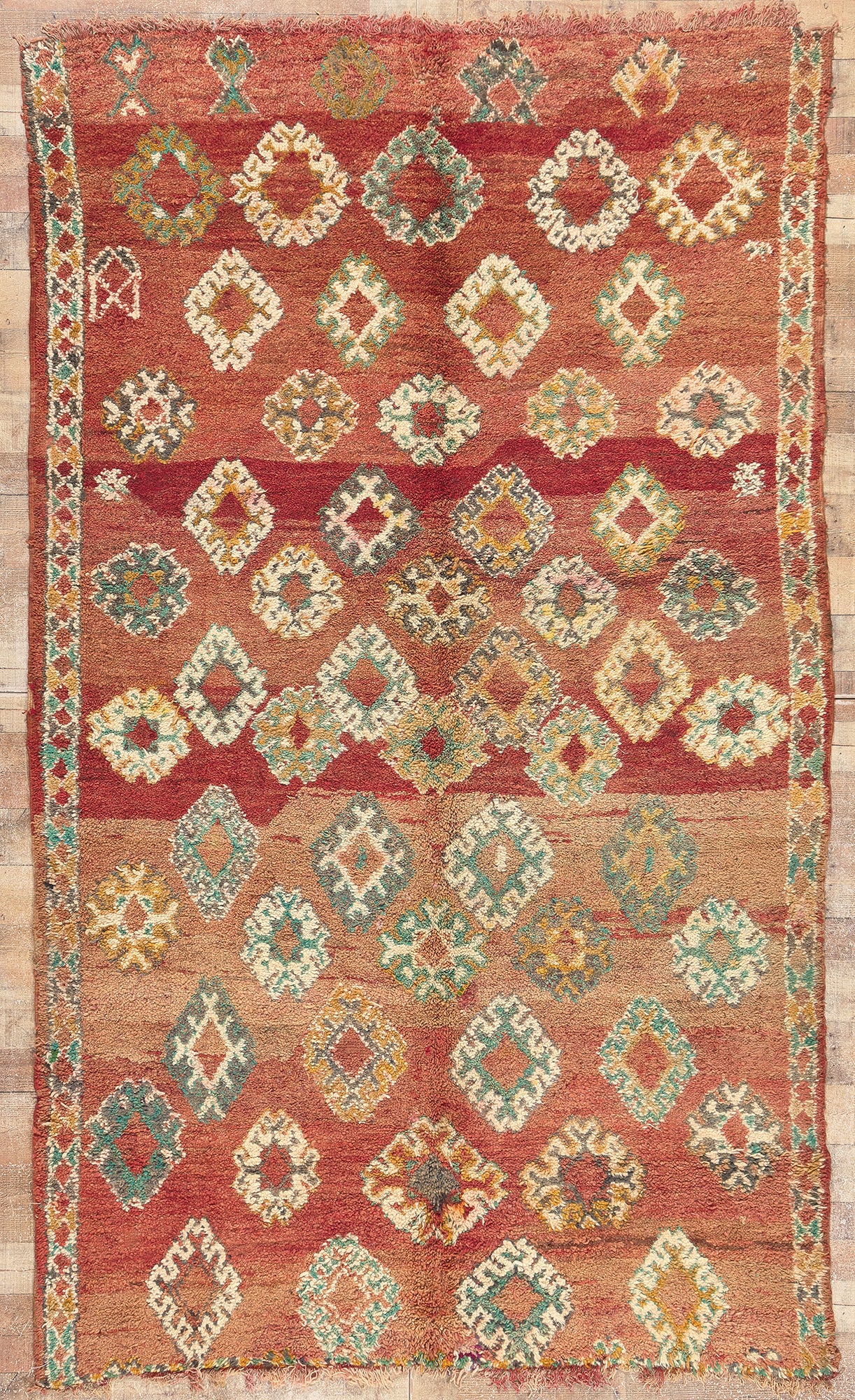 6 x 10 Vintage Boujad Moroccan Rug 20916