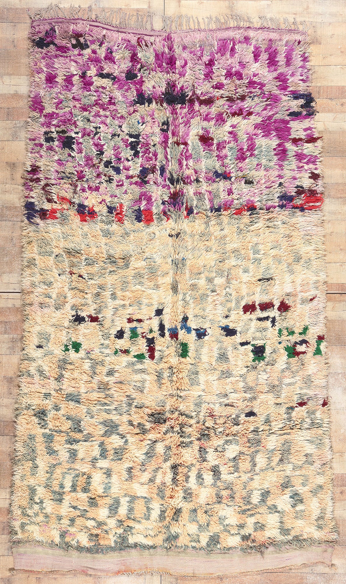 6 x 10 Vintage Boujad Moroccan Rug 20518