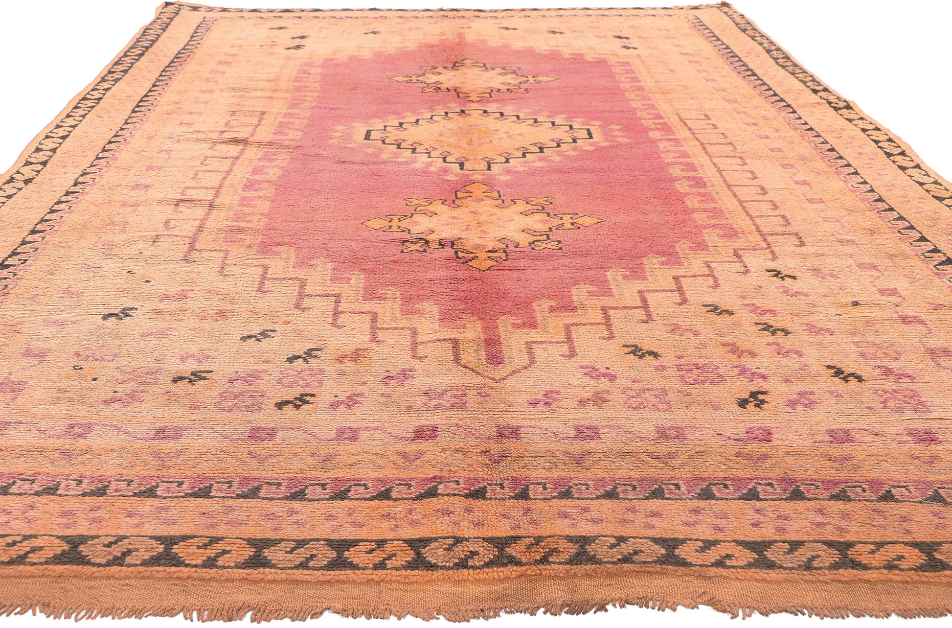 6 x 11 Vintage Taznakht Moroccan Rug 20186