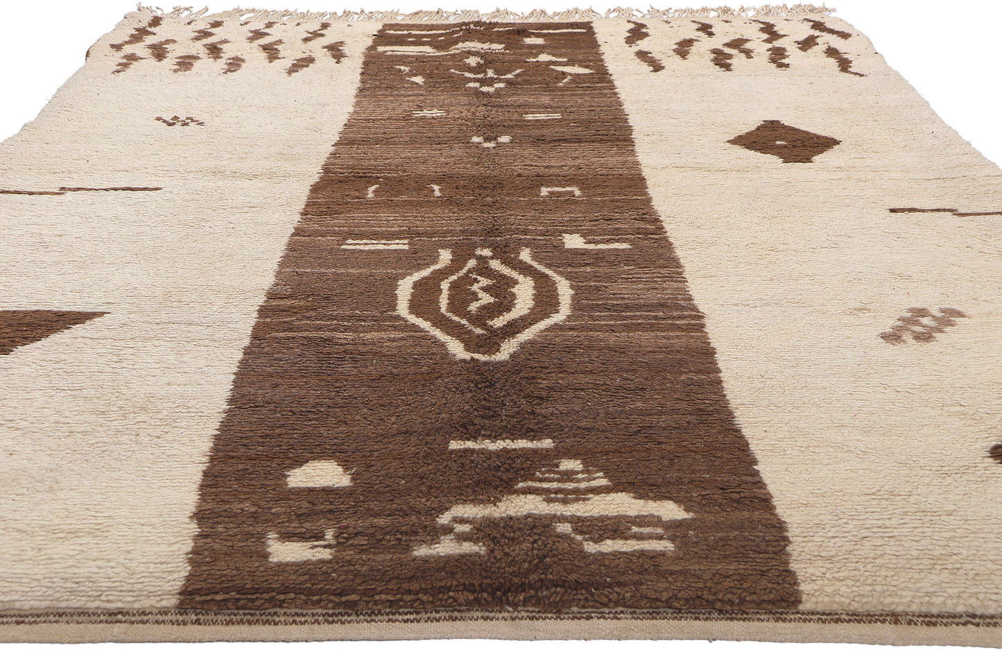 6 x 8 Vintage Neutral Moroccan Rug 20260
