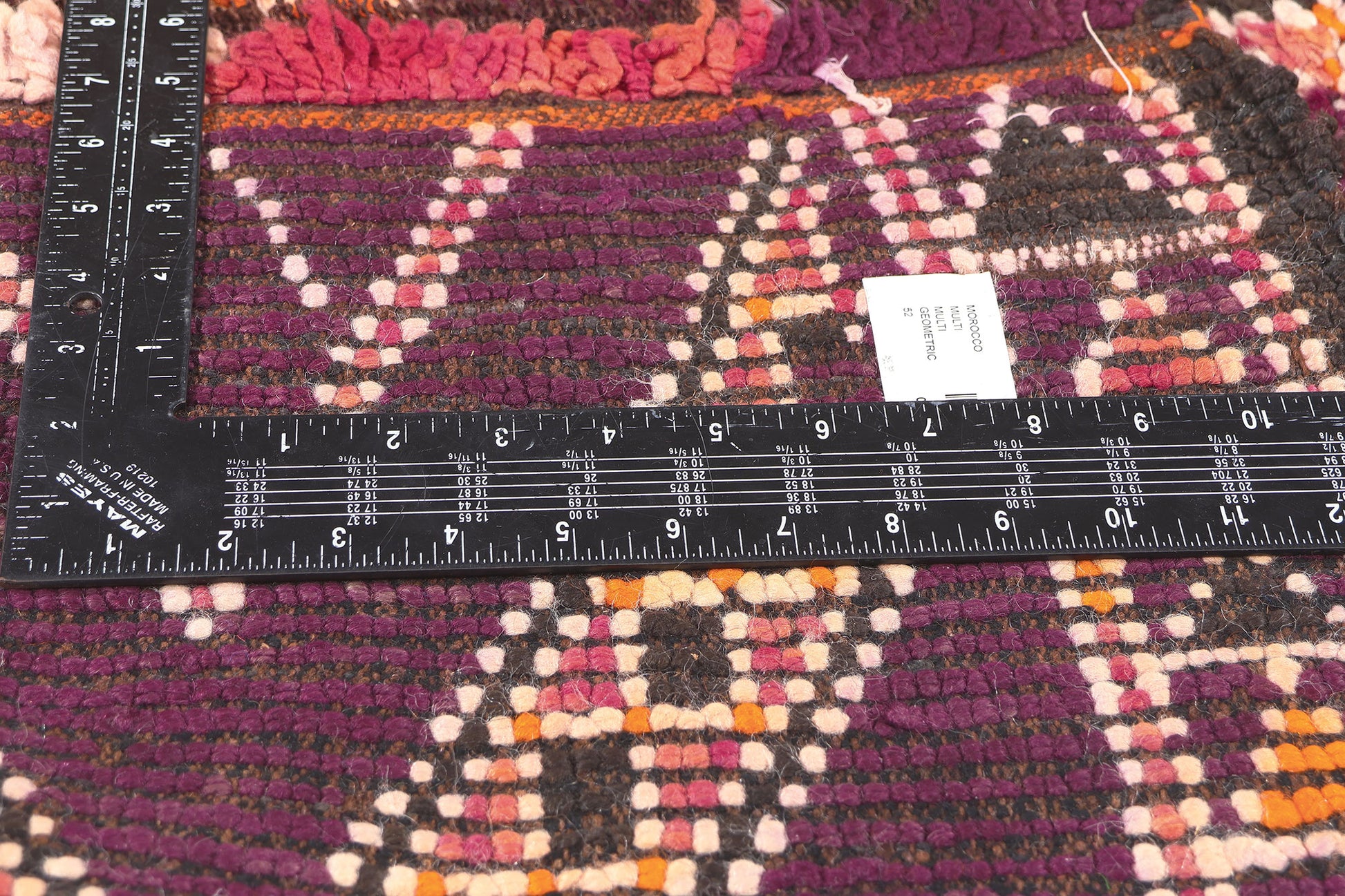 7 x 12 Vintage Beni MGuild Moroccan Rug 20090