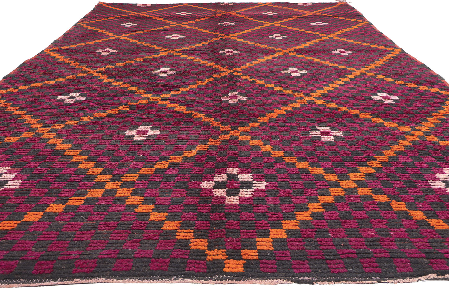 7 x 15 Vintage Talsint Moroccan Rug 20226