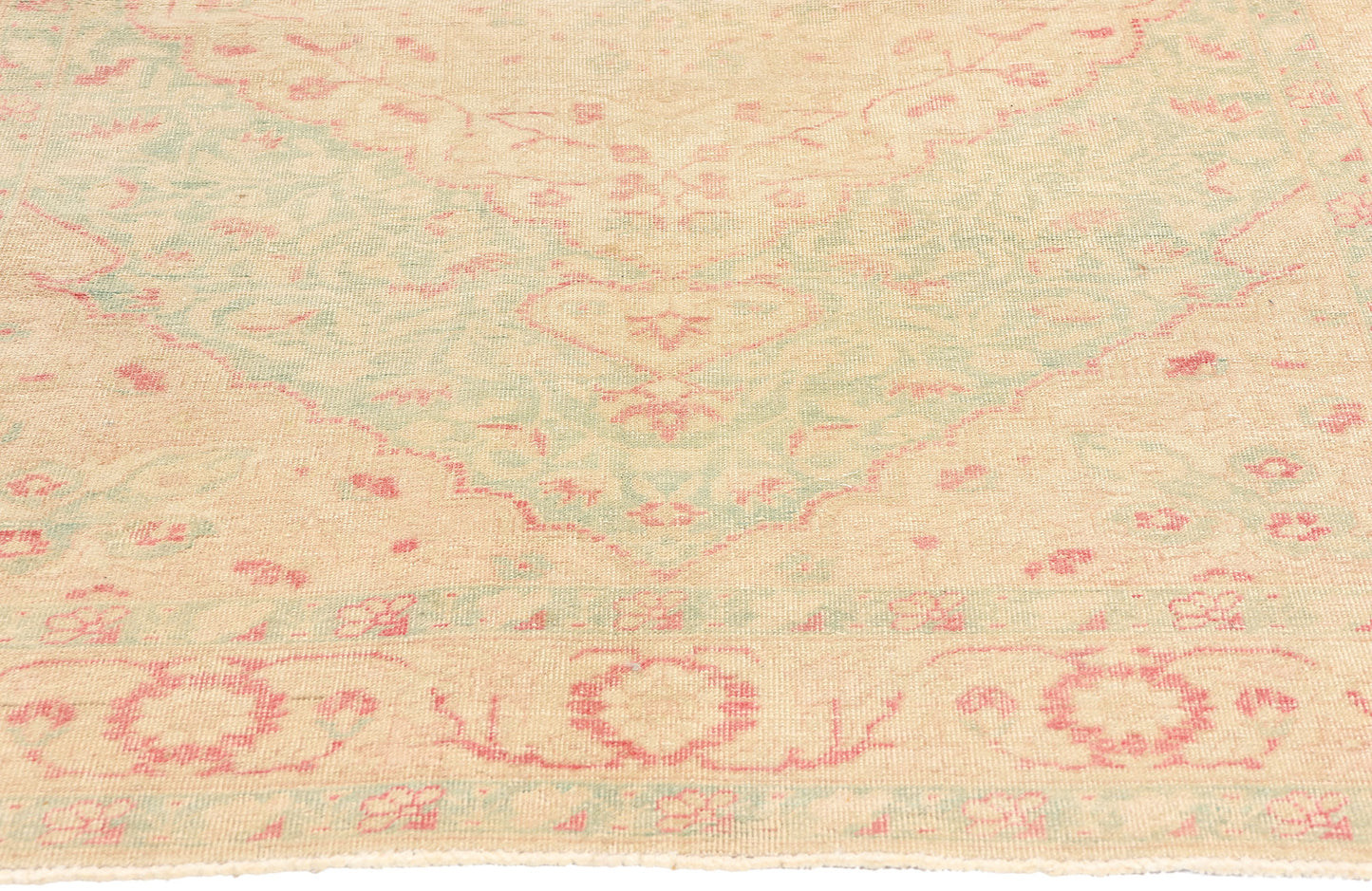 4 x 7 Vintage Muted Turkish Sivas Rug 53471