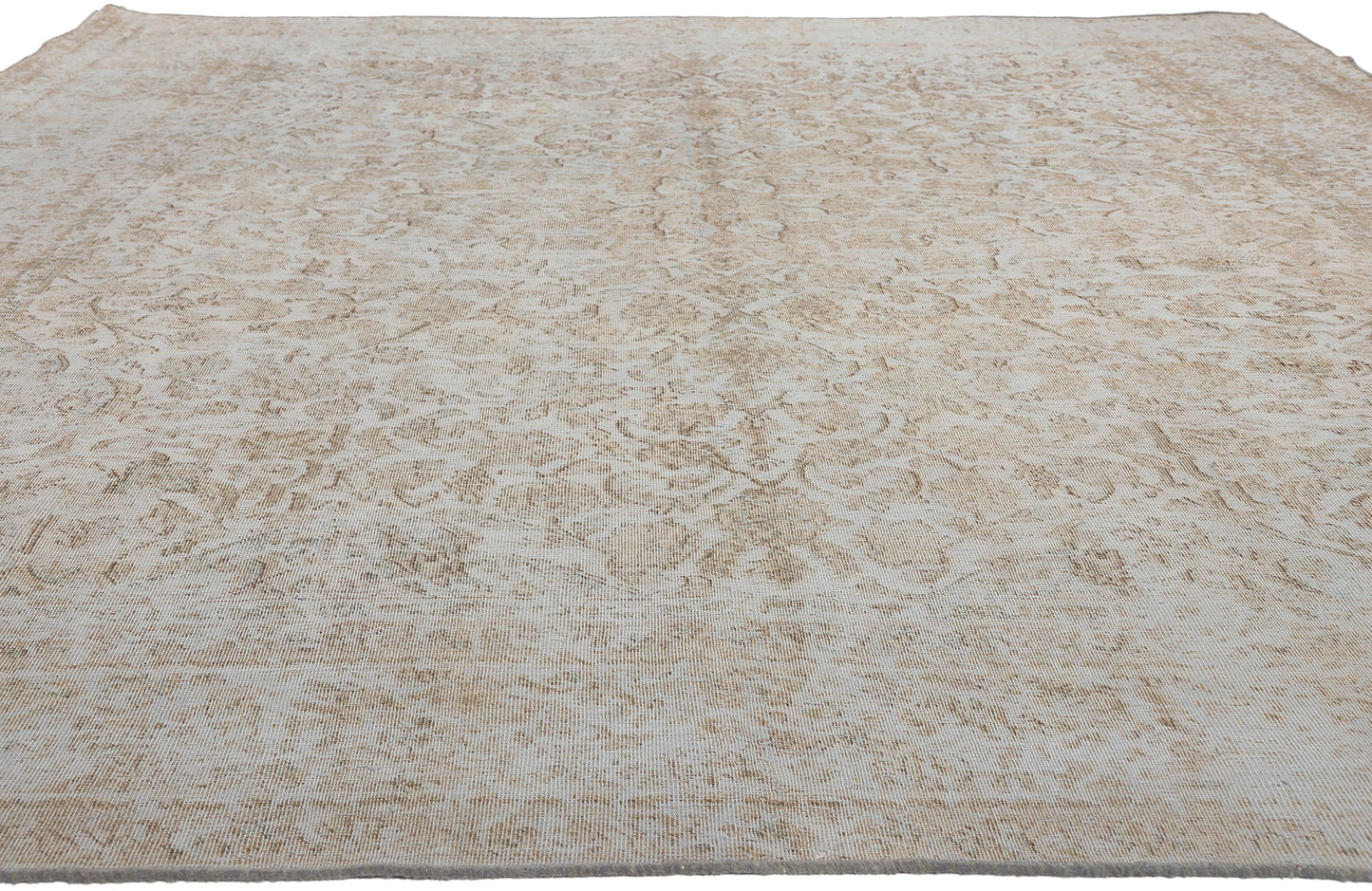 9 x 13 Vintage Muted Turkish Rug 60770