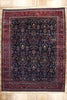 12 x 15 Vintage Navy Blue Persian Kerman Rug 78760