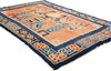 4 x 7 Vintage Orange Chinese Baotou Rug 78027