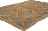4 x 6 Vintage Orange Turkish Oushak Rug 53899