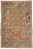 4 x 6 Vintage Orange Turkish Oushak Rug 53899