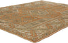 4 x 6 Vintage Orange Turkish Oushak Rug 53901