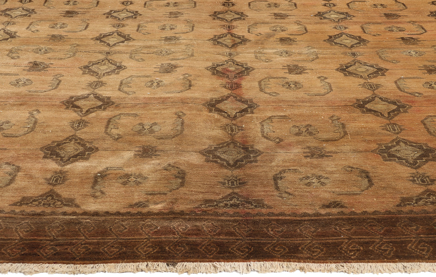 10 x 15 Vintage Turkish Kars Rug 77733