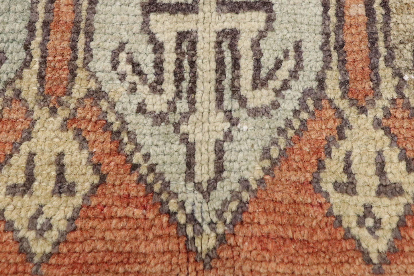 4 x 12 Vintage Turkish Oushak Rug 52711