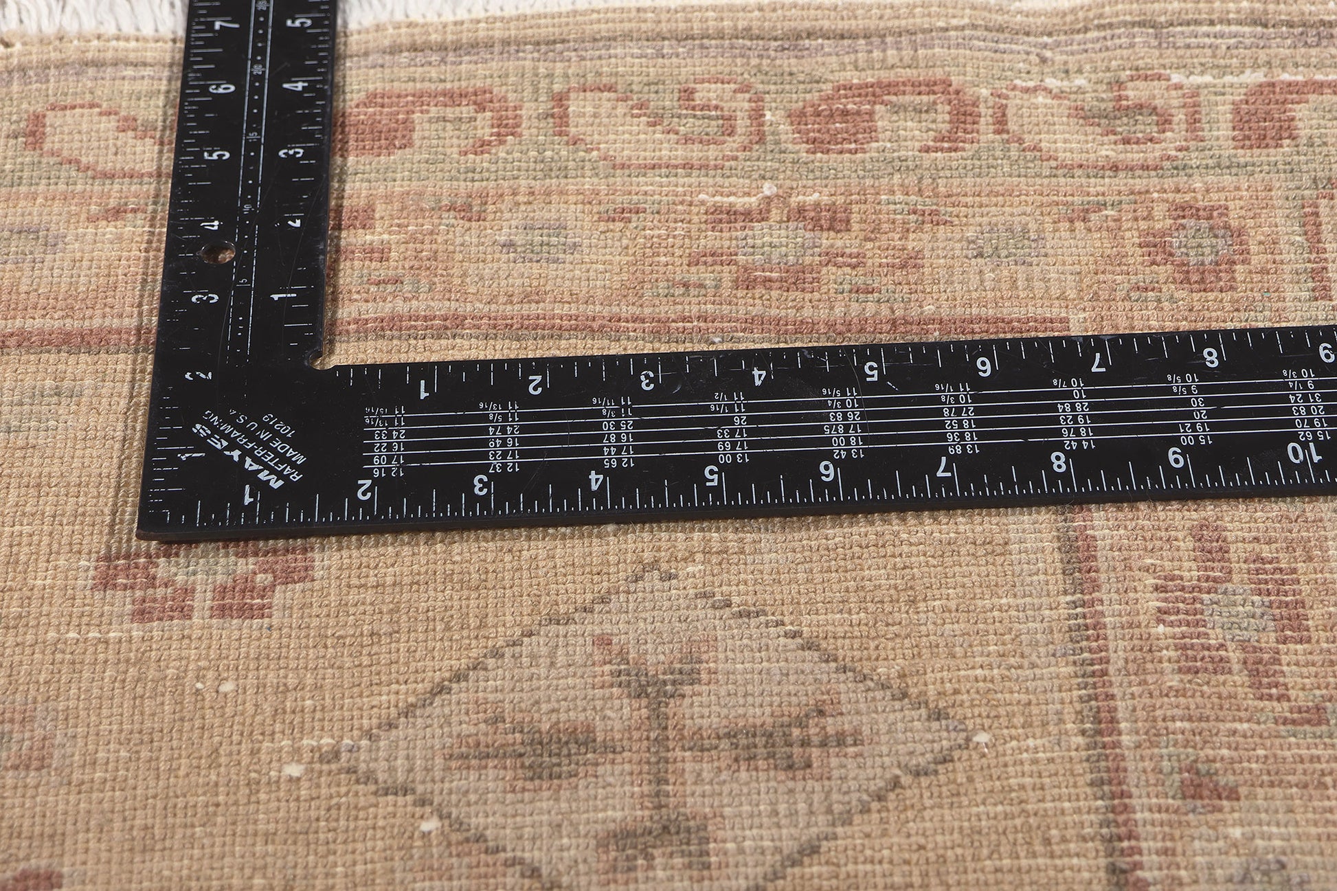 8 x 10 Vintage Turkish Oushak Rug 78674