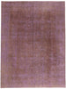 10 x 12 Vintage Turkish Overdyed Rug 60617