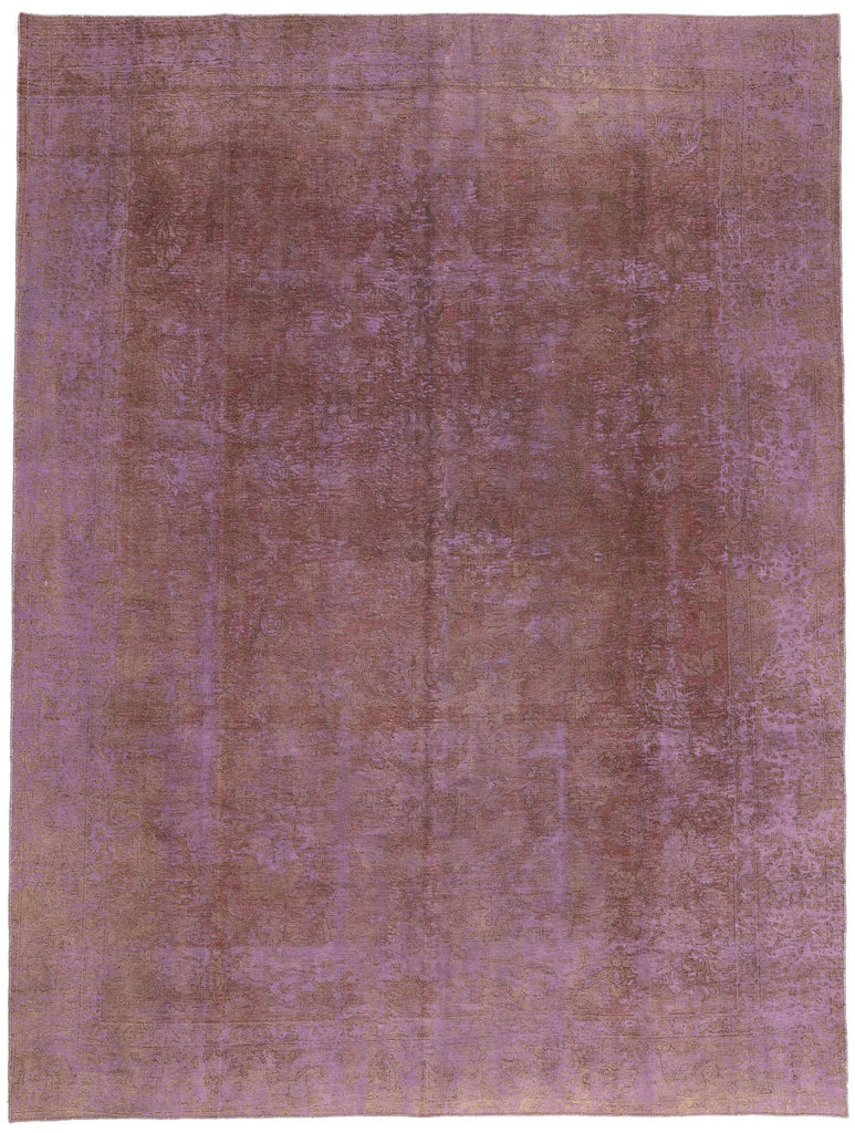 10 x 12 Vintage Turkish Overdyed Rug 60617