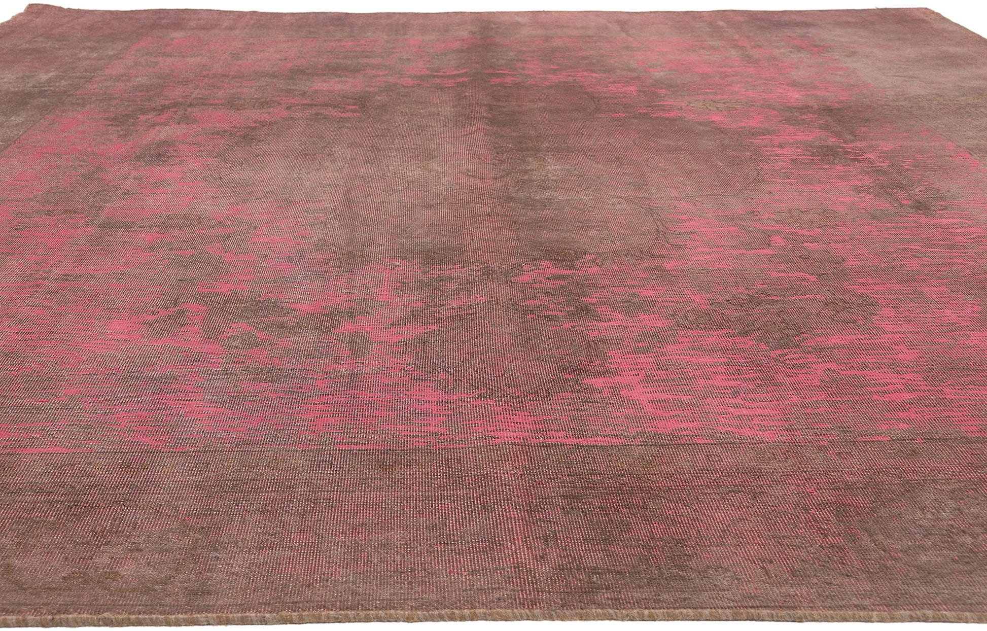 10 x 12 Vintage Turkish Overdyed Rug 60723