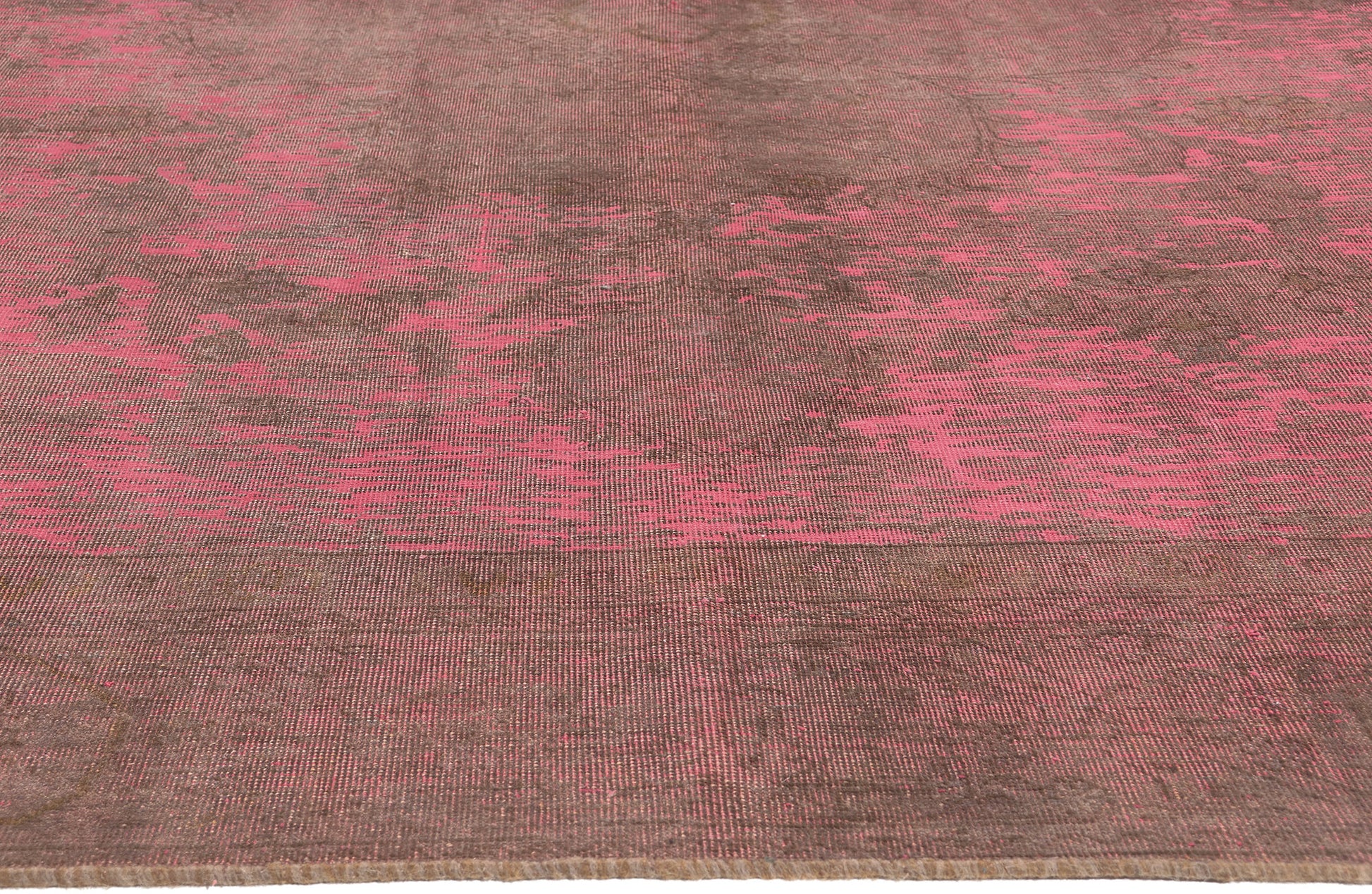 10 x 12 Vintage Turkish Overdyed Rug 60723