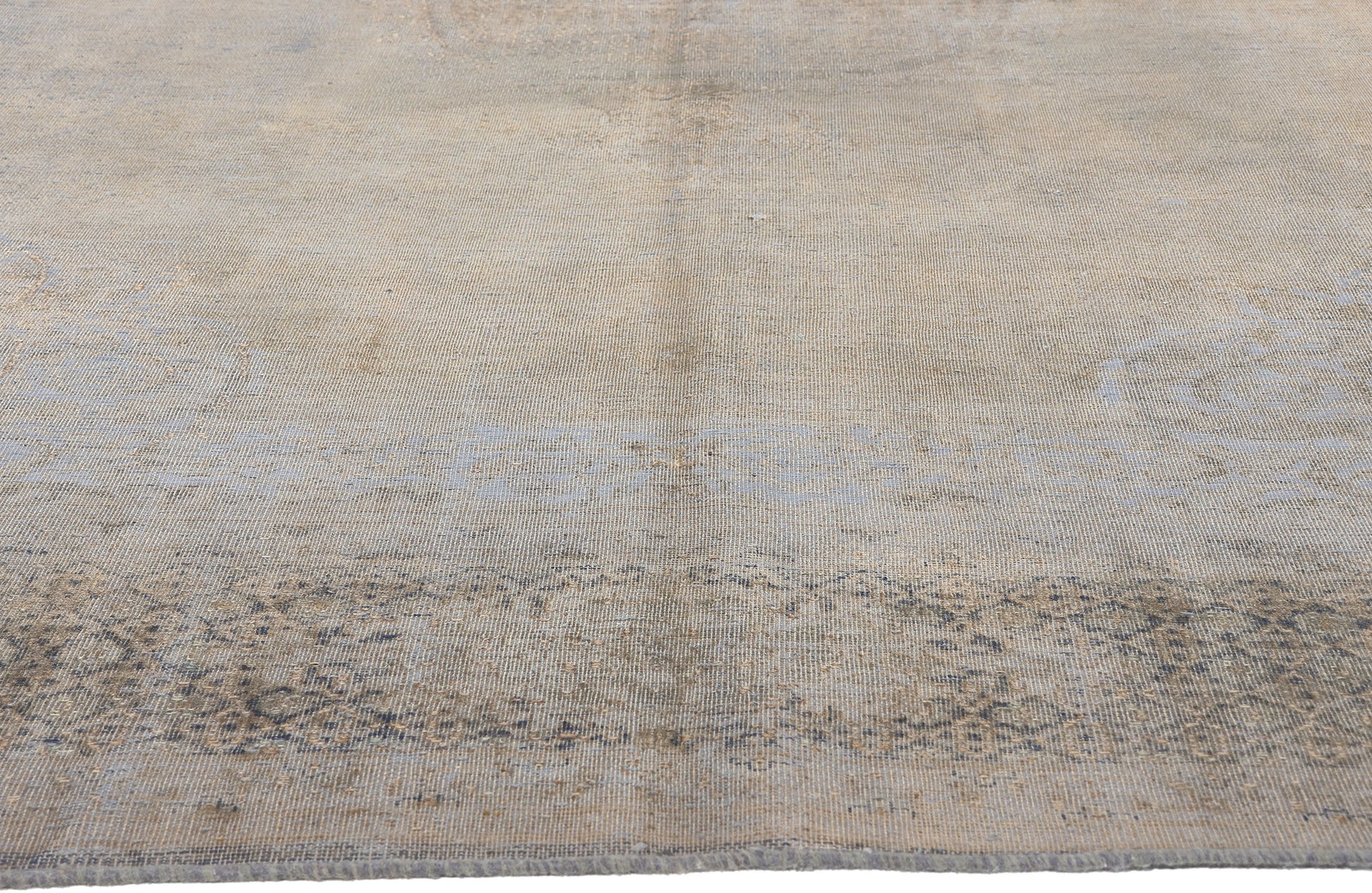 10 x 13 Vintage Turkish Overdyed Rug 60765