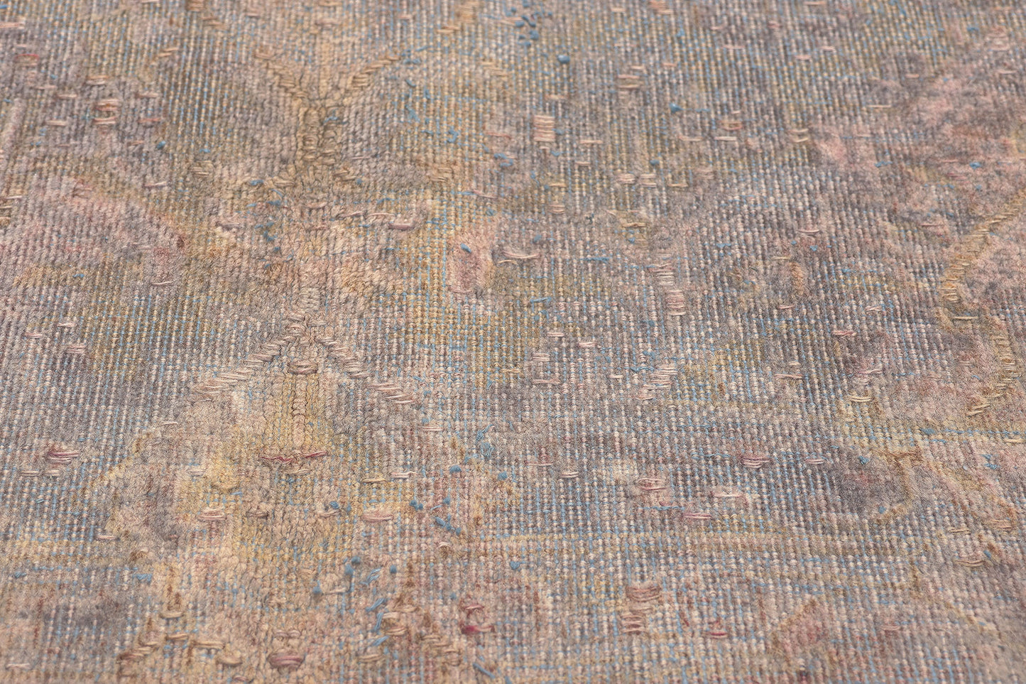 10 x 13 Vintage Turkish Overdyed Rug 60782