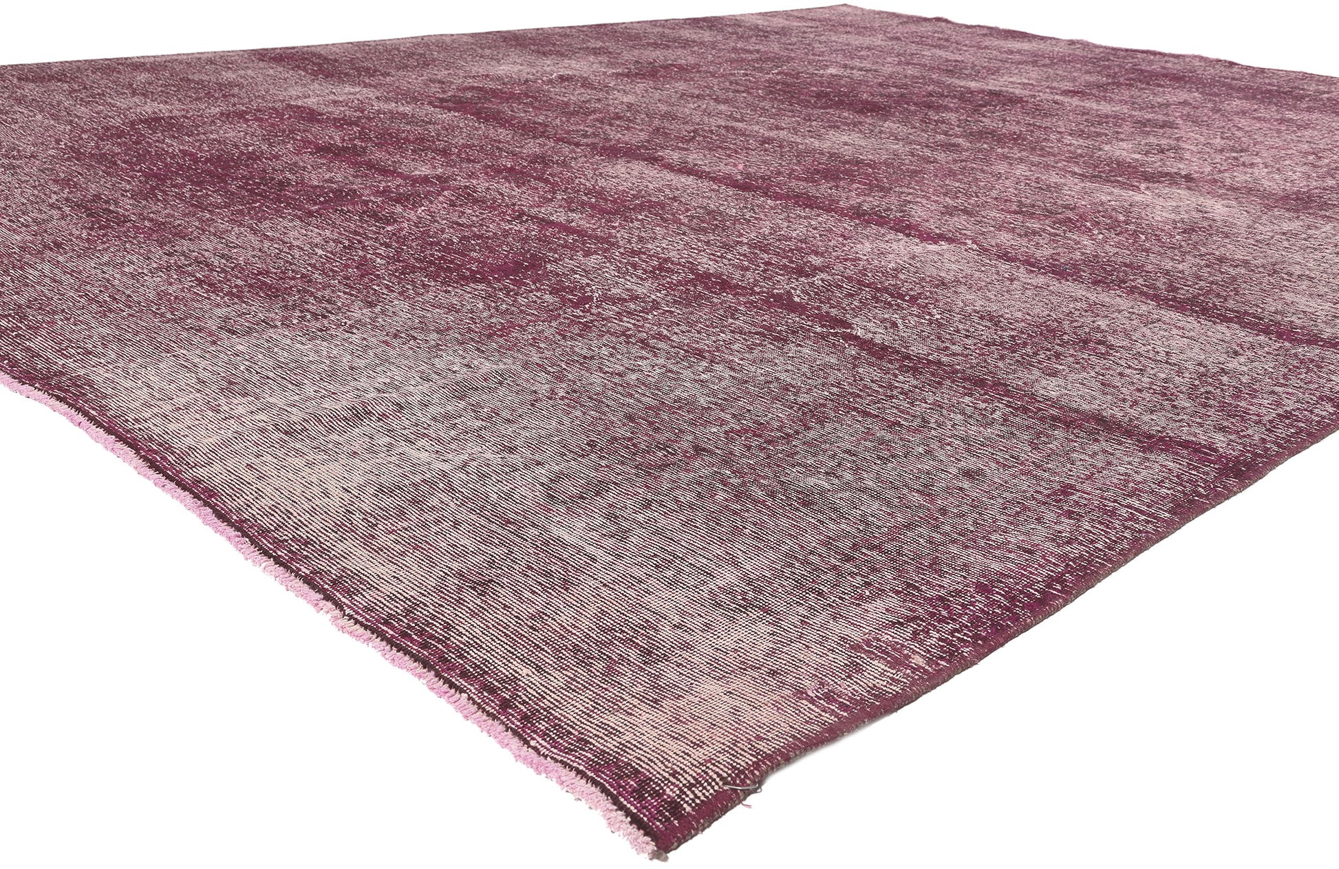 10 x 13 Vintage Turkish Overdyed Rug 60696