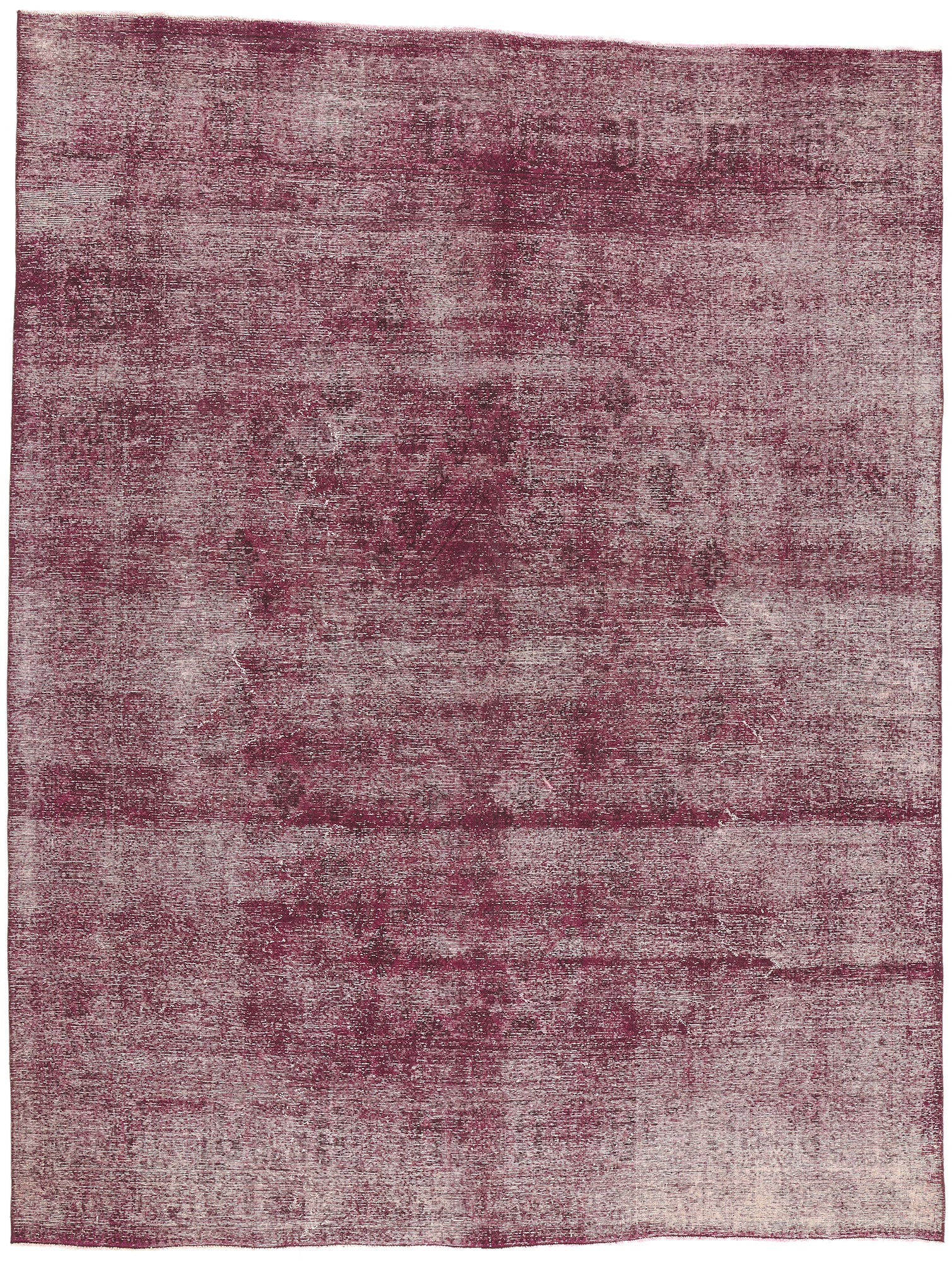 10 x 13 Vintage Turkish Overdyed Rug 60696